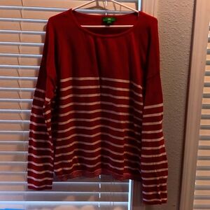 XXL dip red sweater